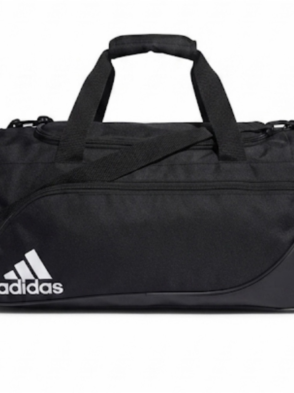 Adidas Team Speed Medium Duffle Bag Black Ventilated Shoe Pocket 24” Mint Cond